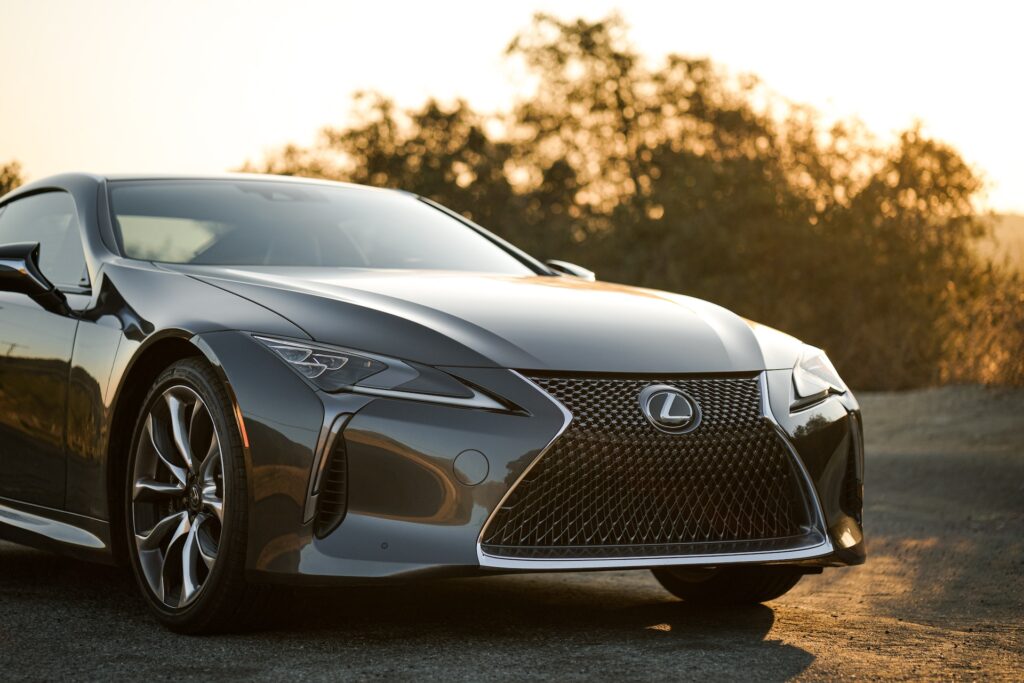 Good pictures are vital when you sell a car online like the picture of this grey lexus in the sunset